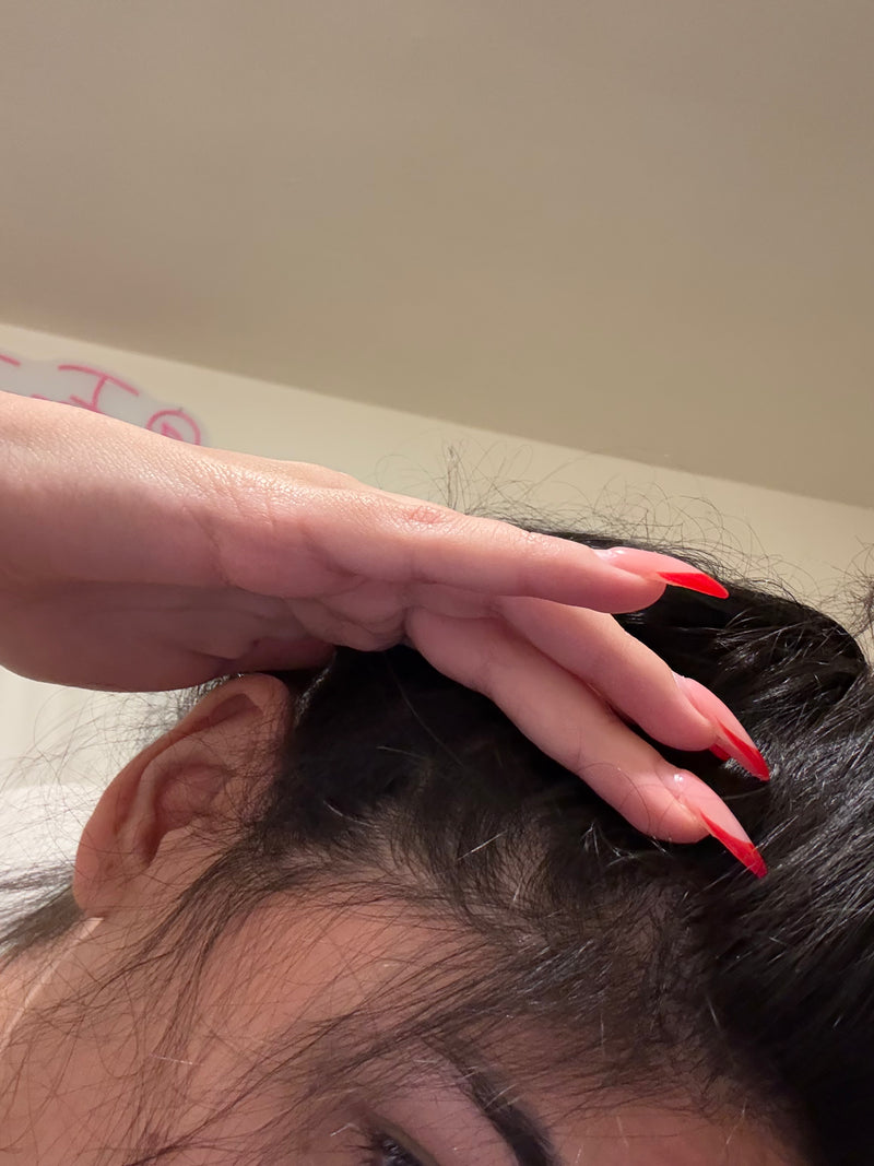 Jessica T. hair progress photo